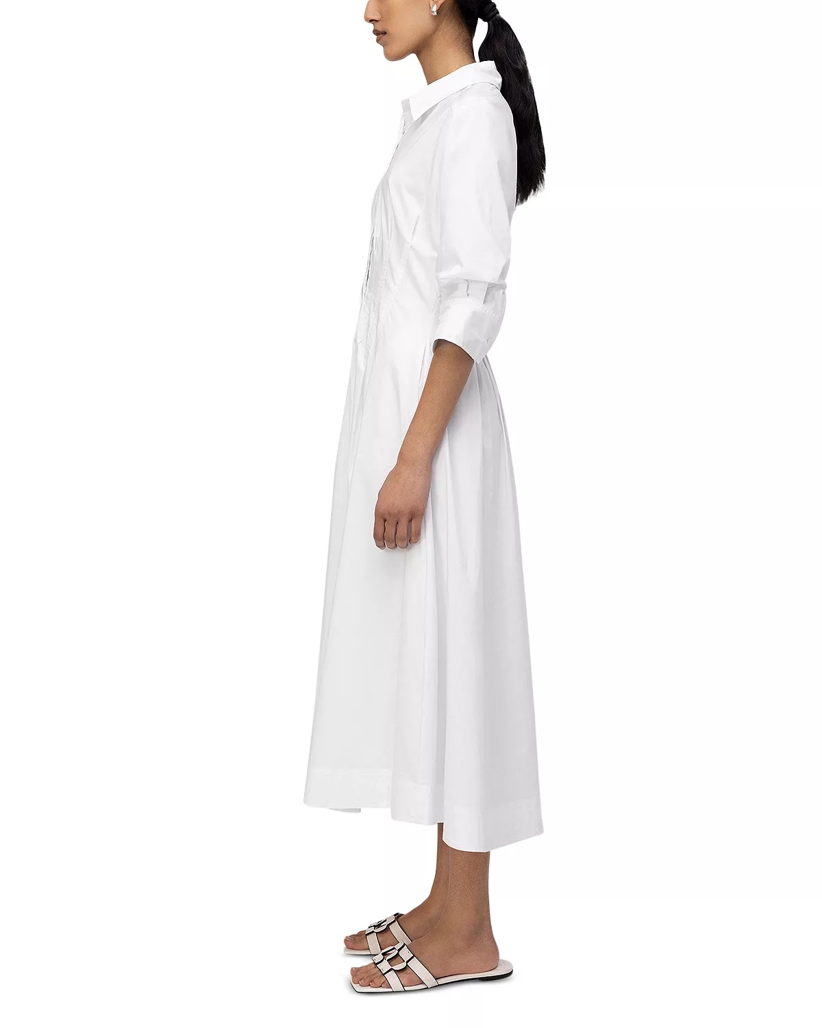 Jazz Pintuck Midi Dress - 3