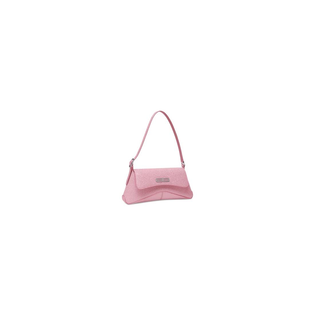 Women's Xx Small Flap Bag In Sparkling Fabric  in Pink - 4