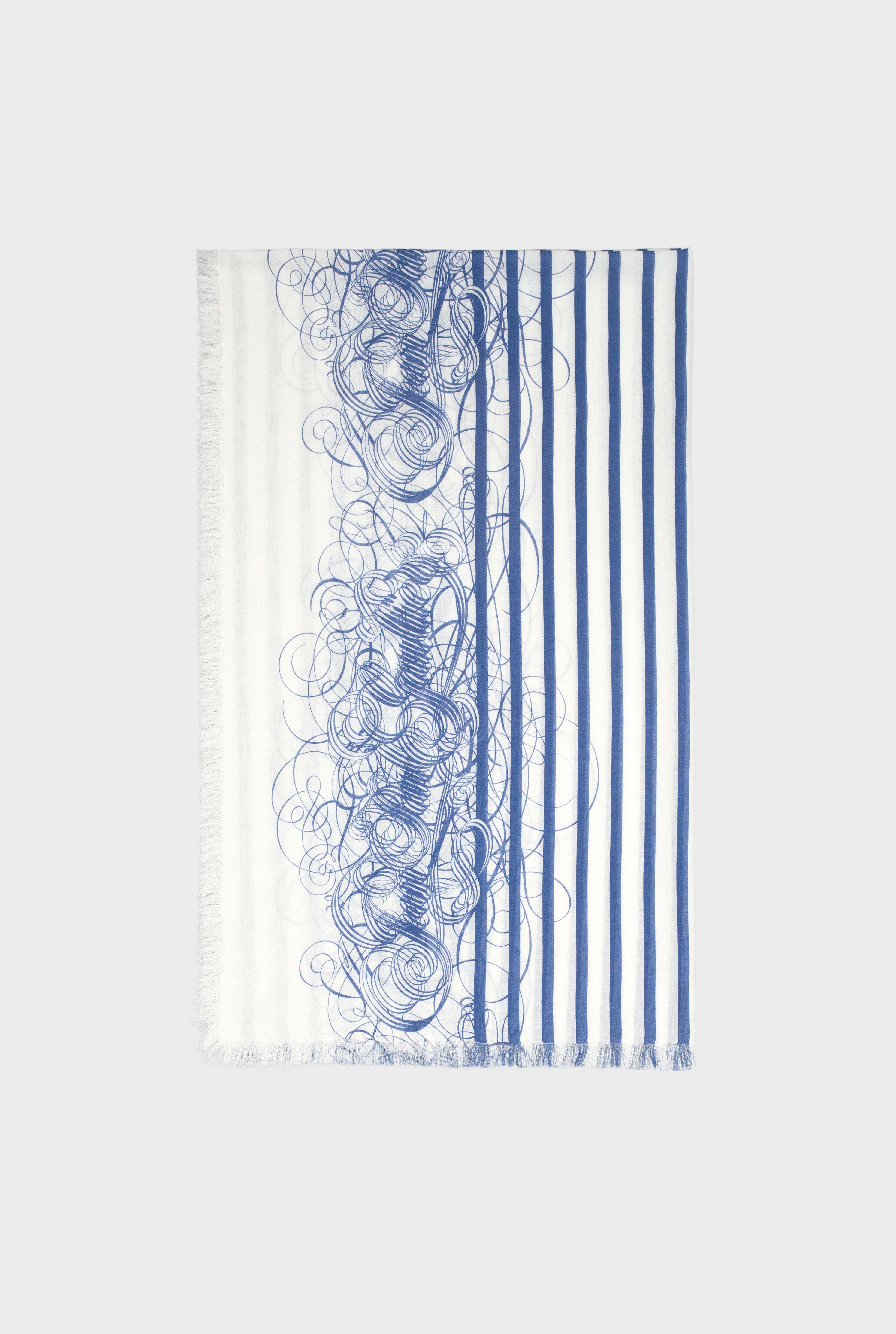 THE CALLIGRAPHY MARINIÈRE SARONG - 2