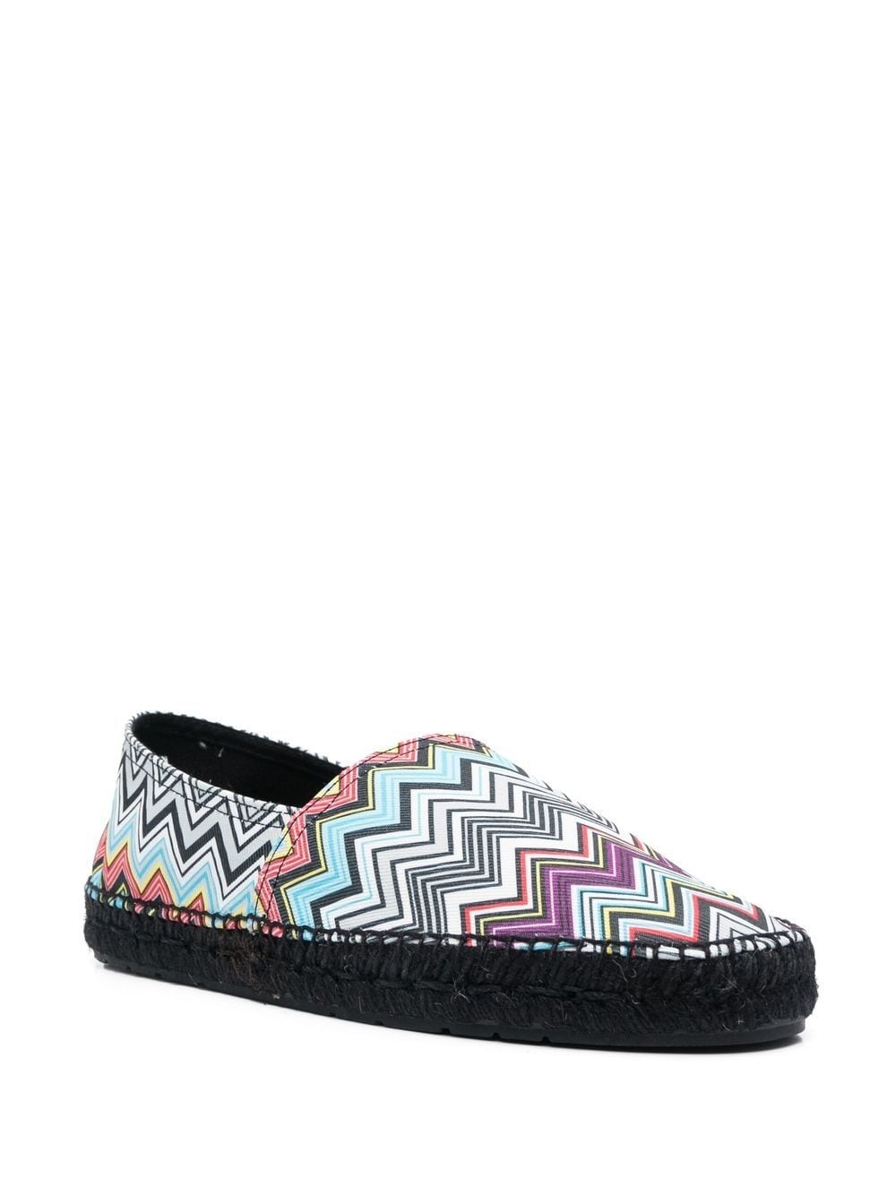 zig zag-woven espadrilles - 2
