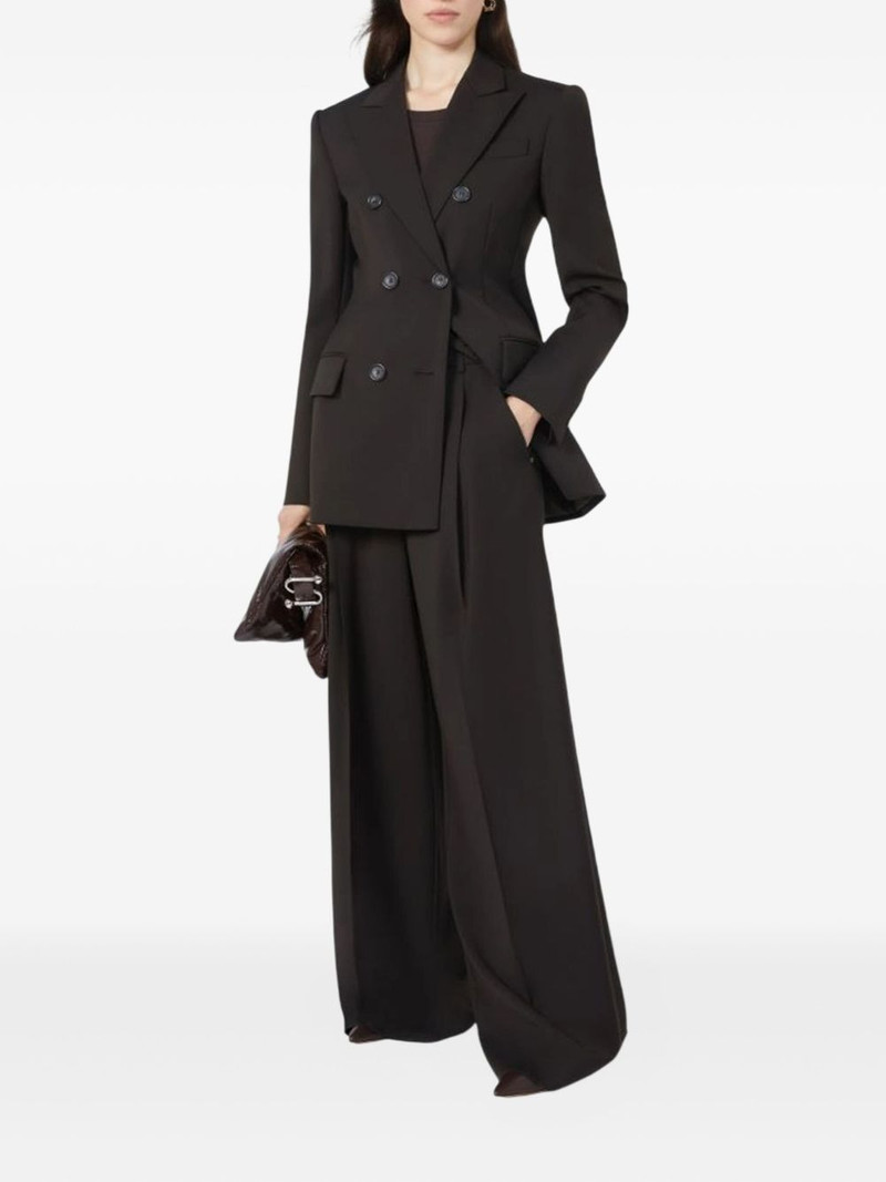 Sportmax button wool trousers outlook
