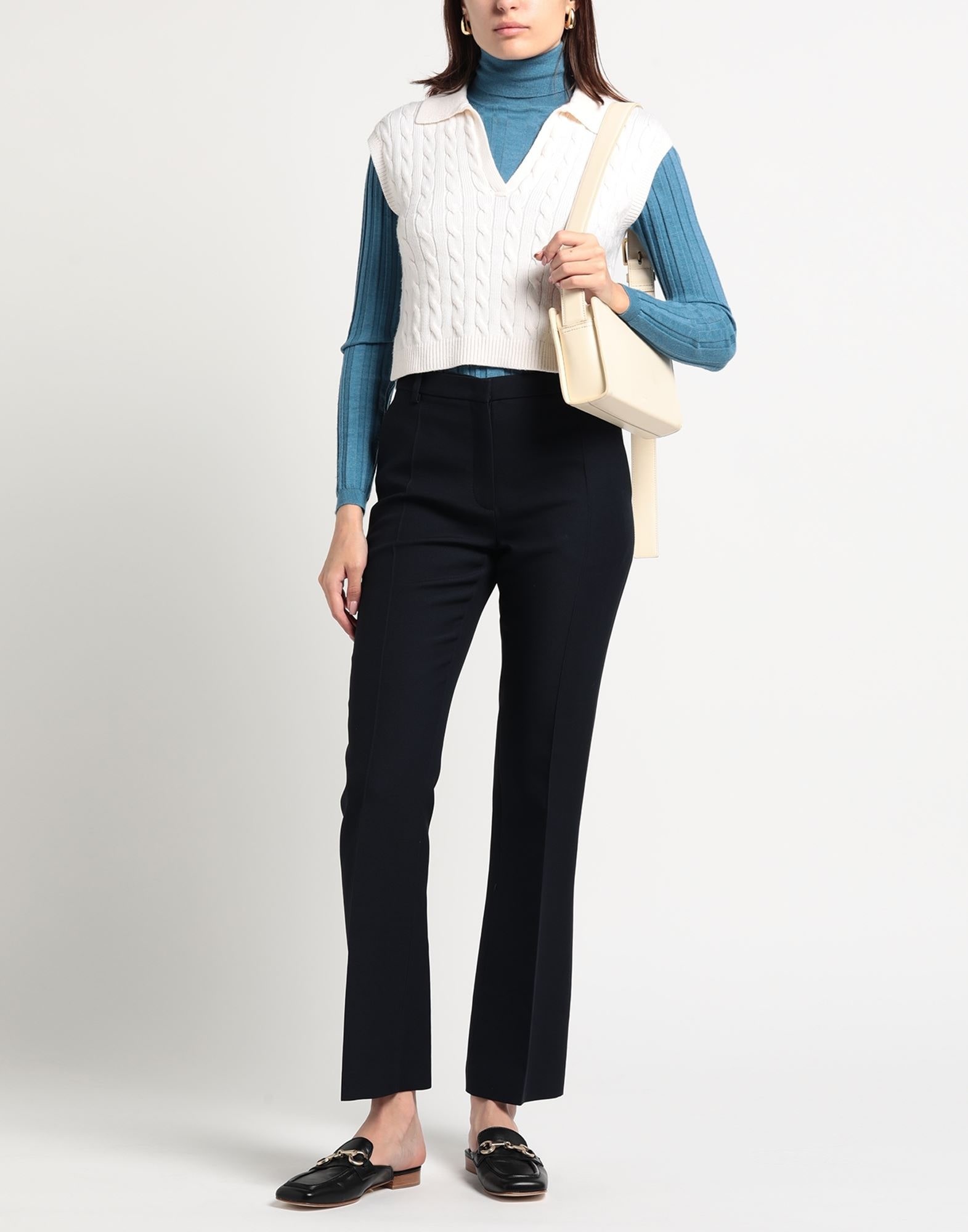 Midnight blue Women's Casual Pants - 3