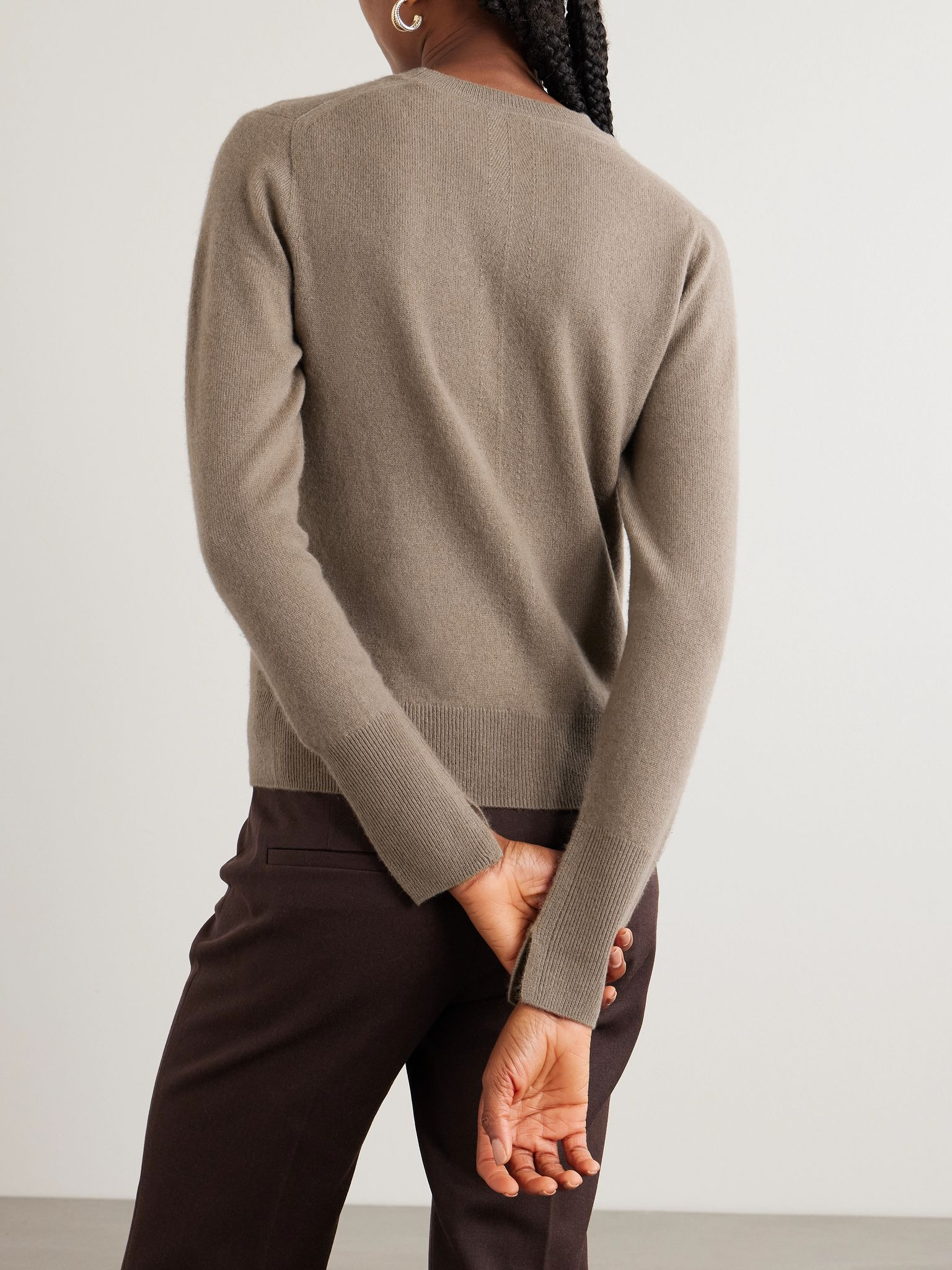 Cashmere sweater Mushroom - 3