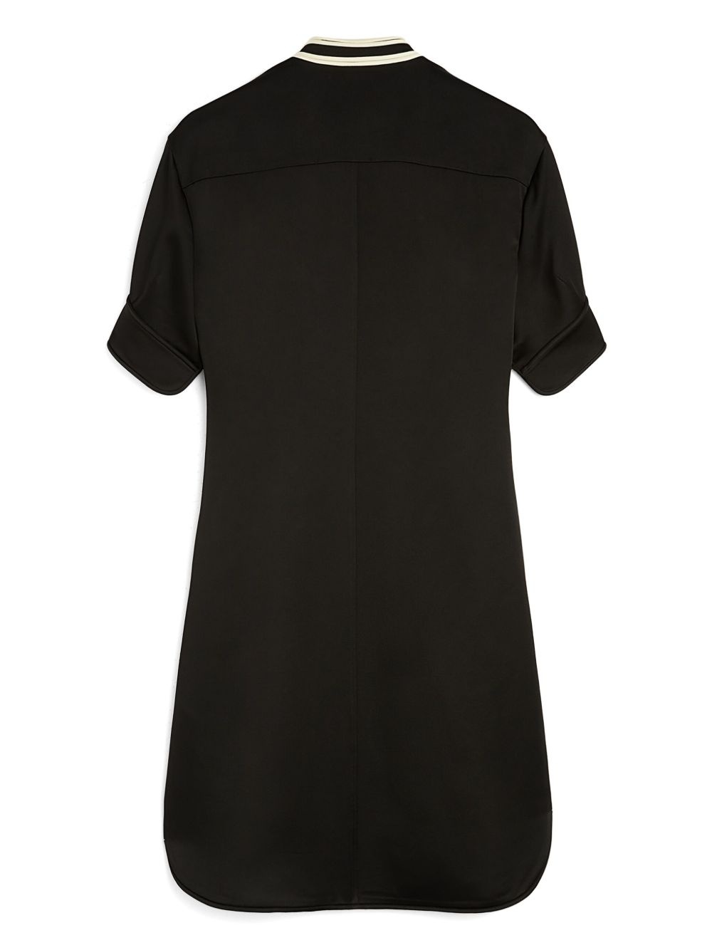 bib-collar mini dress - 5