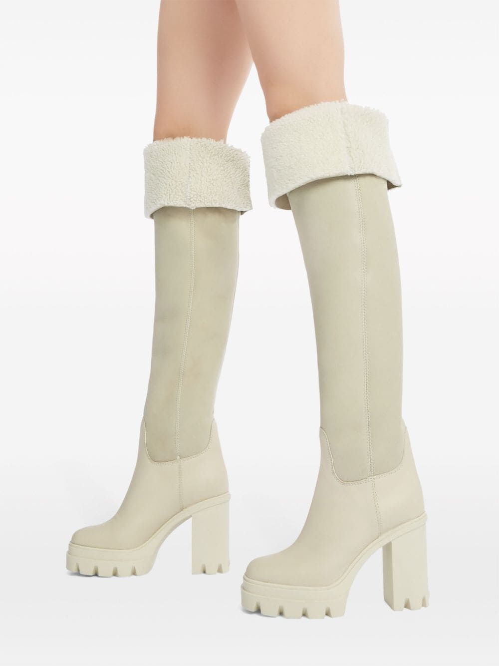 Feridha 70mm  knee-high boots - 4