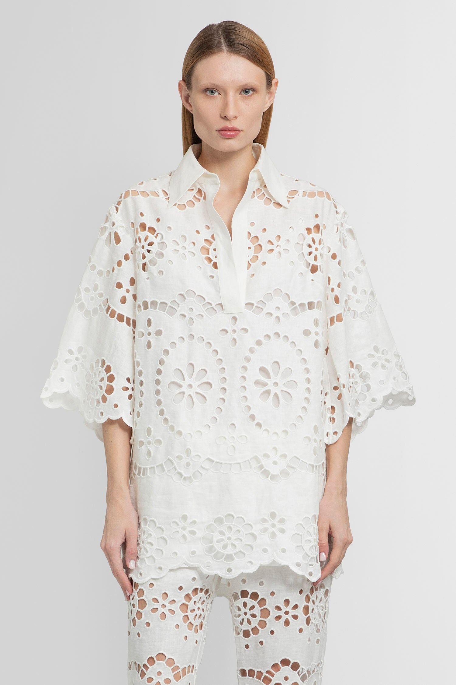 【送料&関税込】Zimmermann Lexi Embroidered Tunic Zimmermann LEXI EMBROIDERED TUNIC | REVERSIBLE