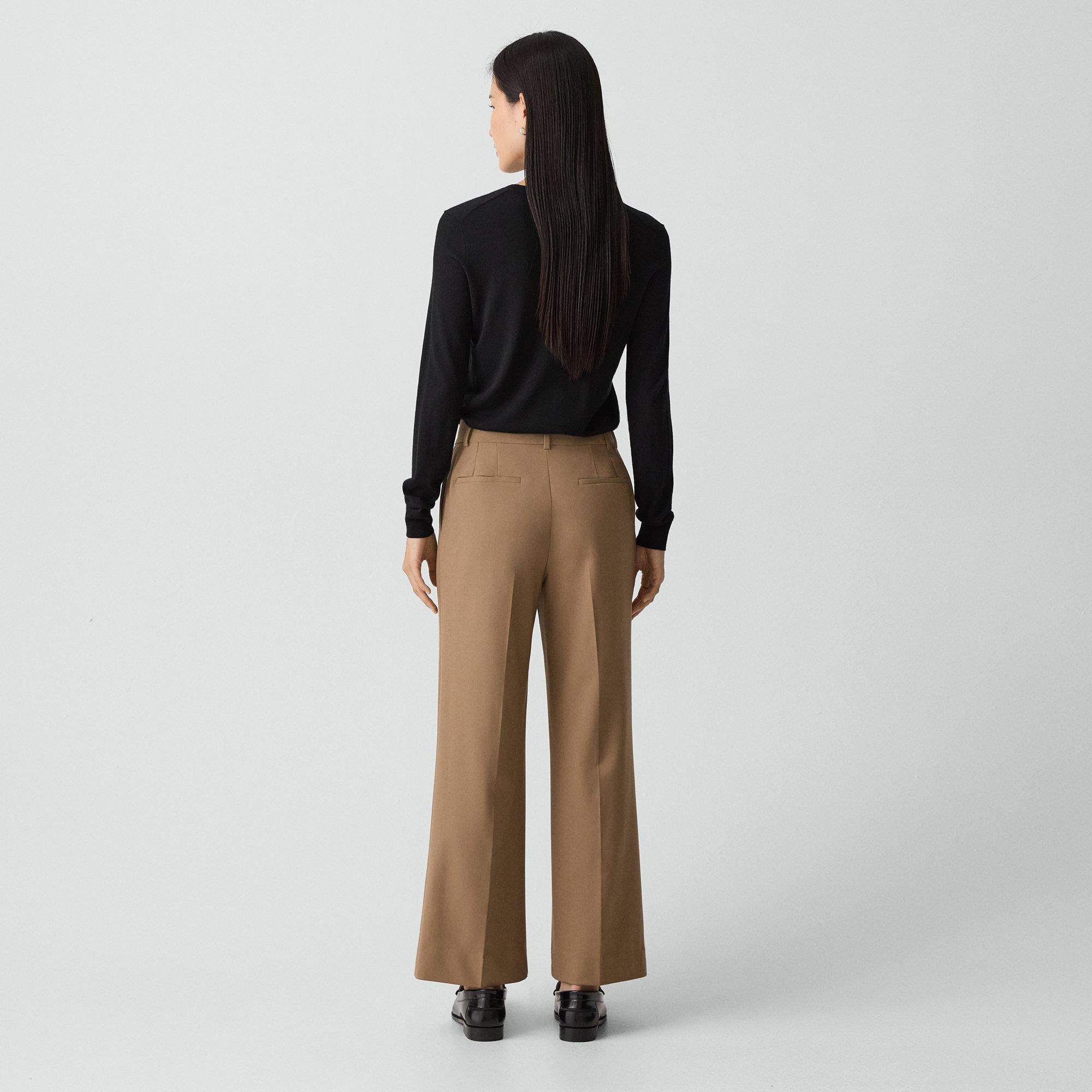 Classic Straight Pant in Good Wool - 4