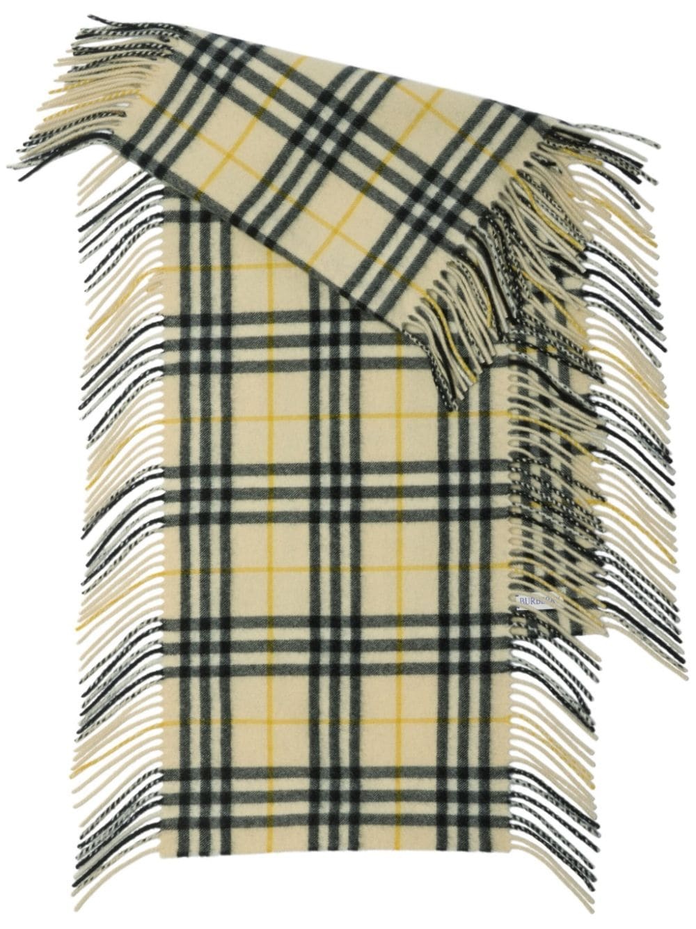 checkered Happy scarf - 1