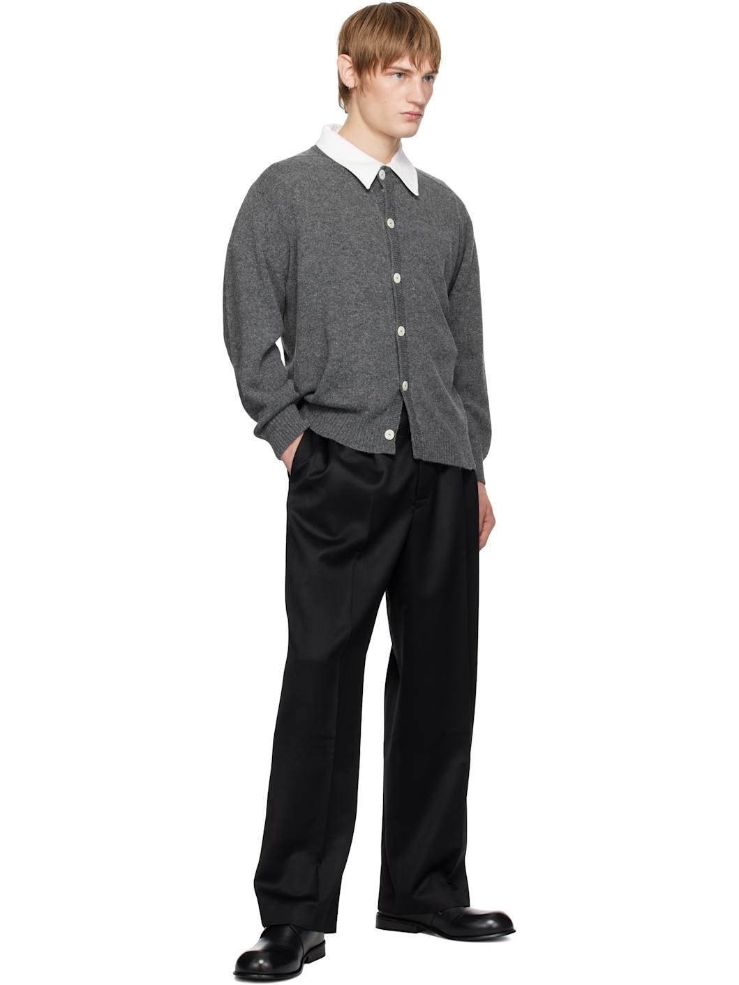 Black Barathea McNab Trousers - 4