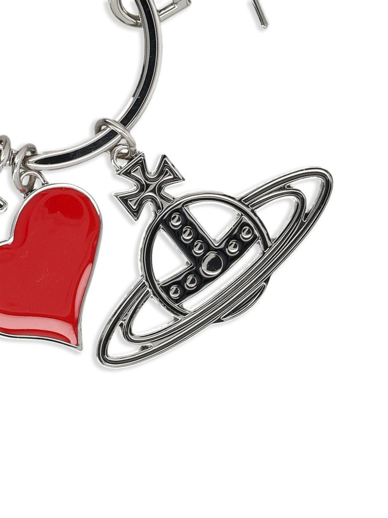Vivienne Westwood I Love Orb keyring outlook
