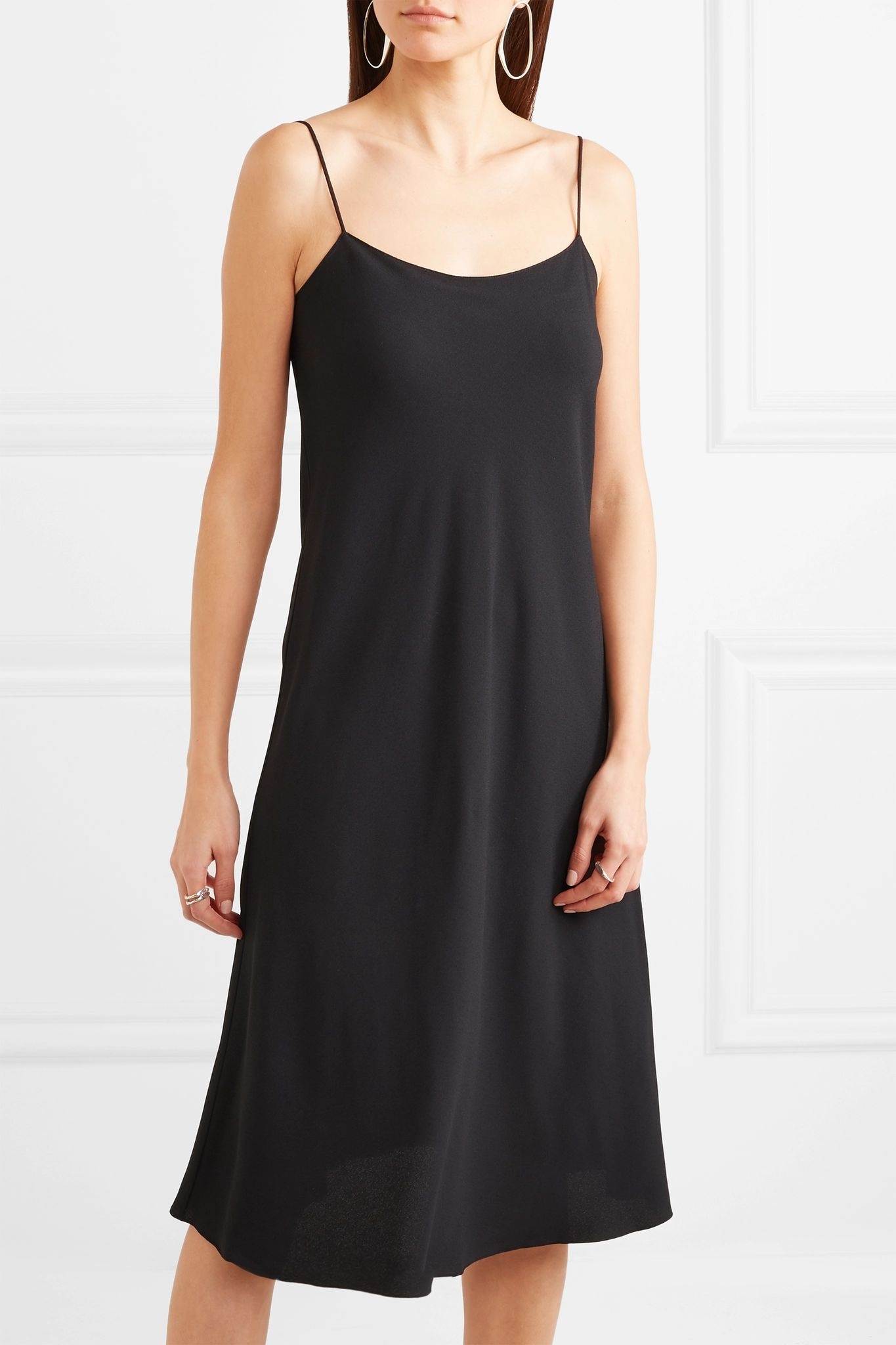 Gibbons crepe de chine midi dress - 3