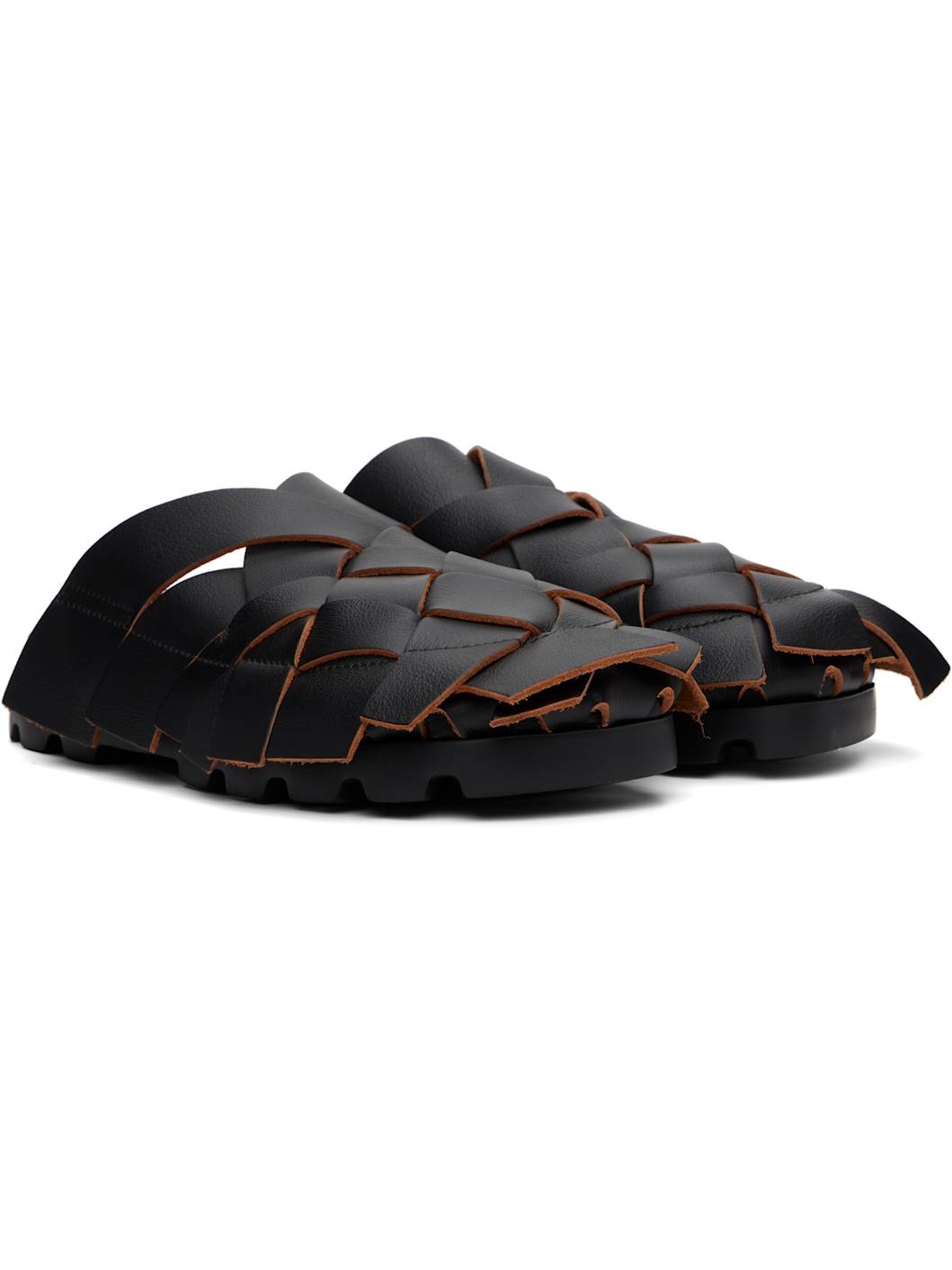 Black Brutus Sandals - 4
