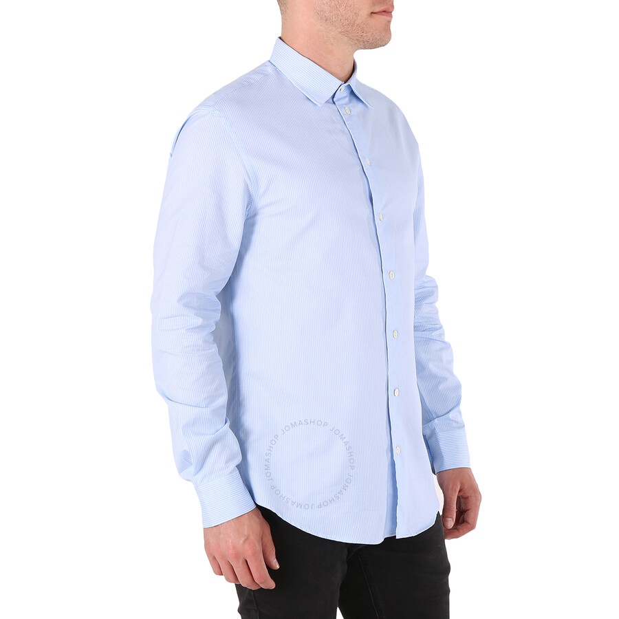 Emporio Armani Men's Modern-Fit Logo Twill Shirt - 4