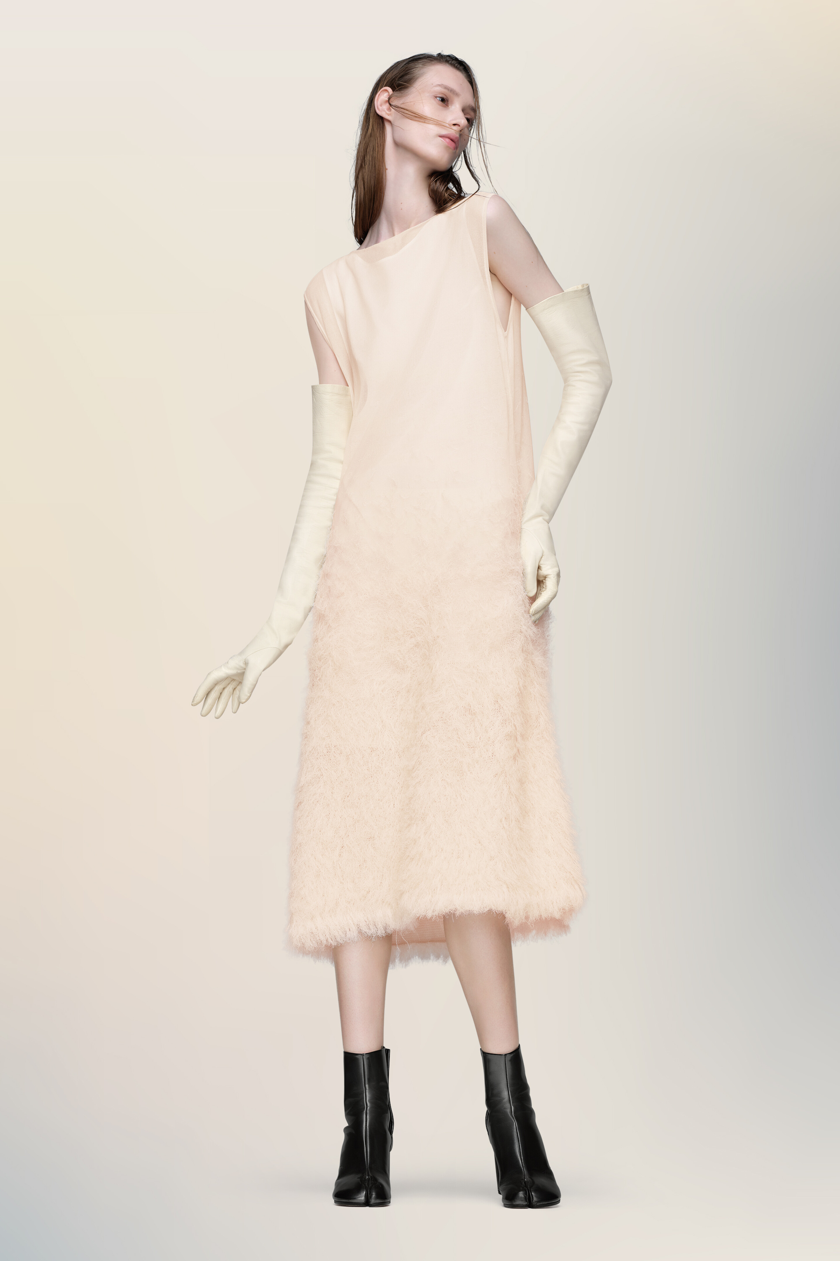 Retrograde silk knit dress - 3