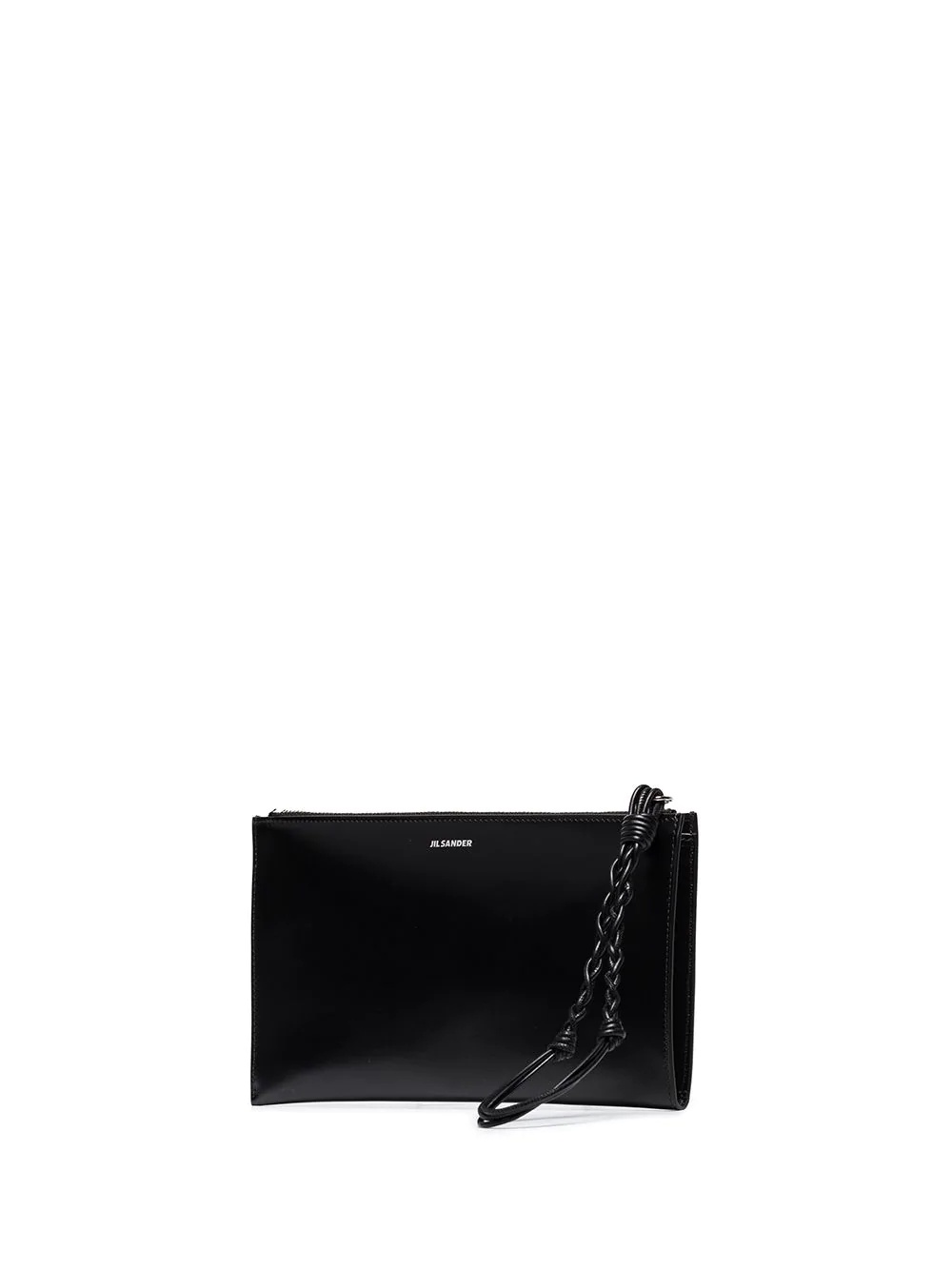 zipped leather pouch - 4