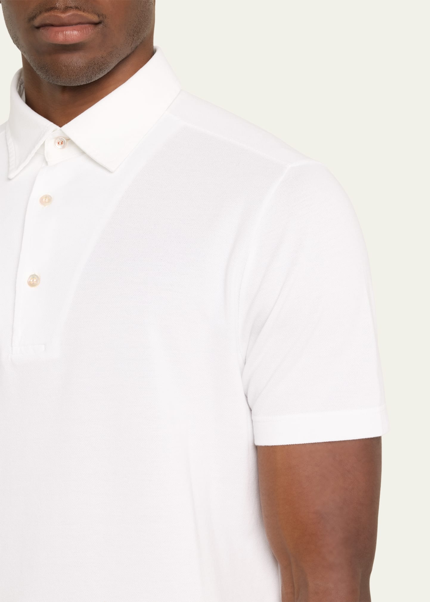 Men's Cotton Pique Polo Shirt - 5