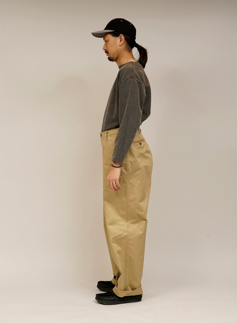 New Basic Chino Pant in Beige 3