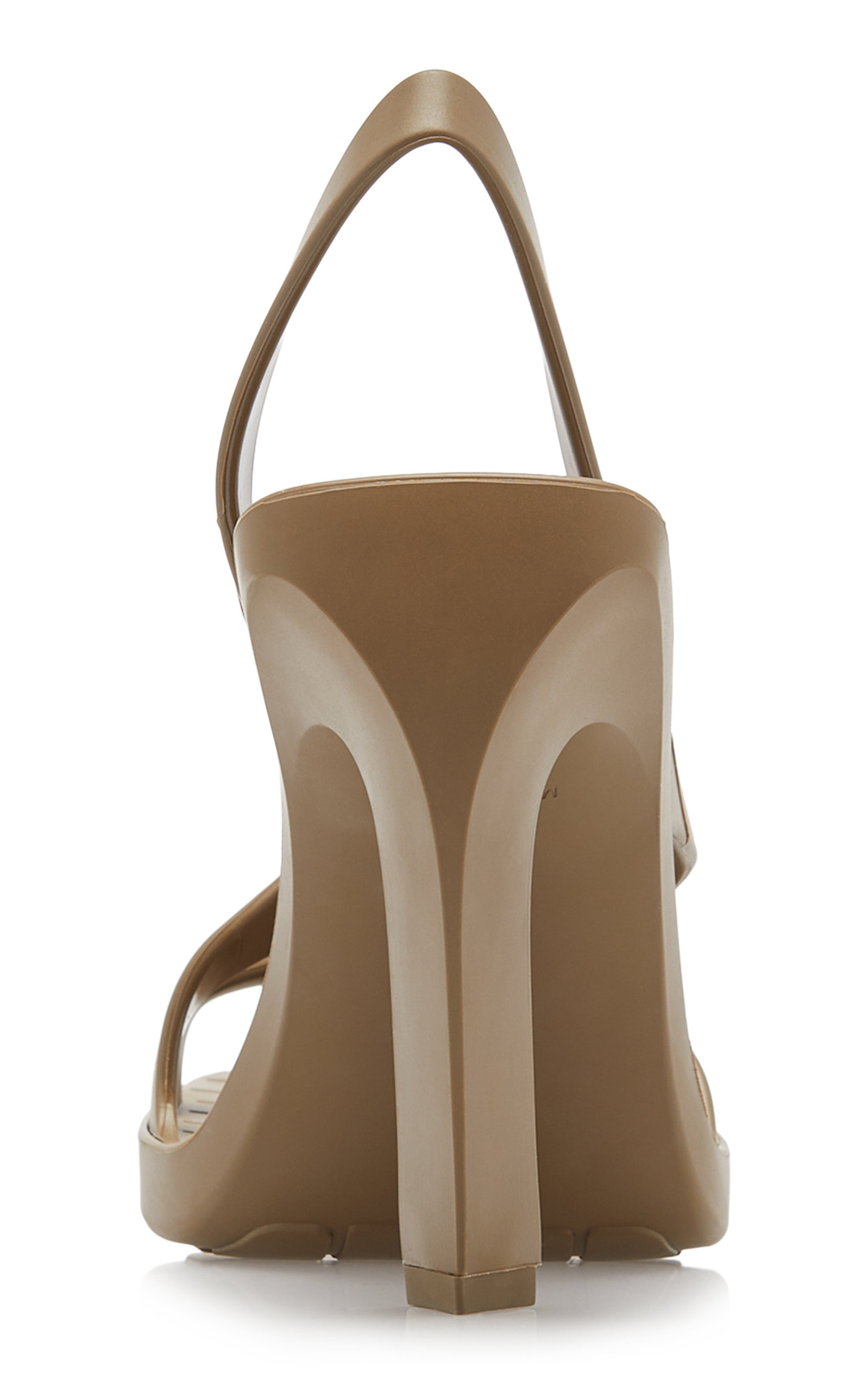 Pudding Rubber Sandals brown - 4