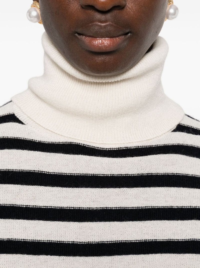 stripe turtleneck sweater 5