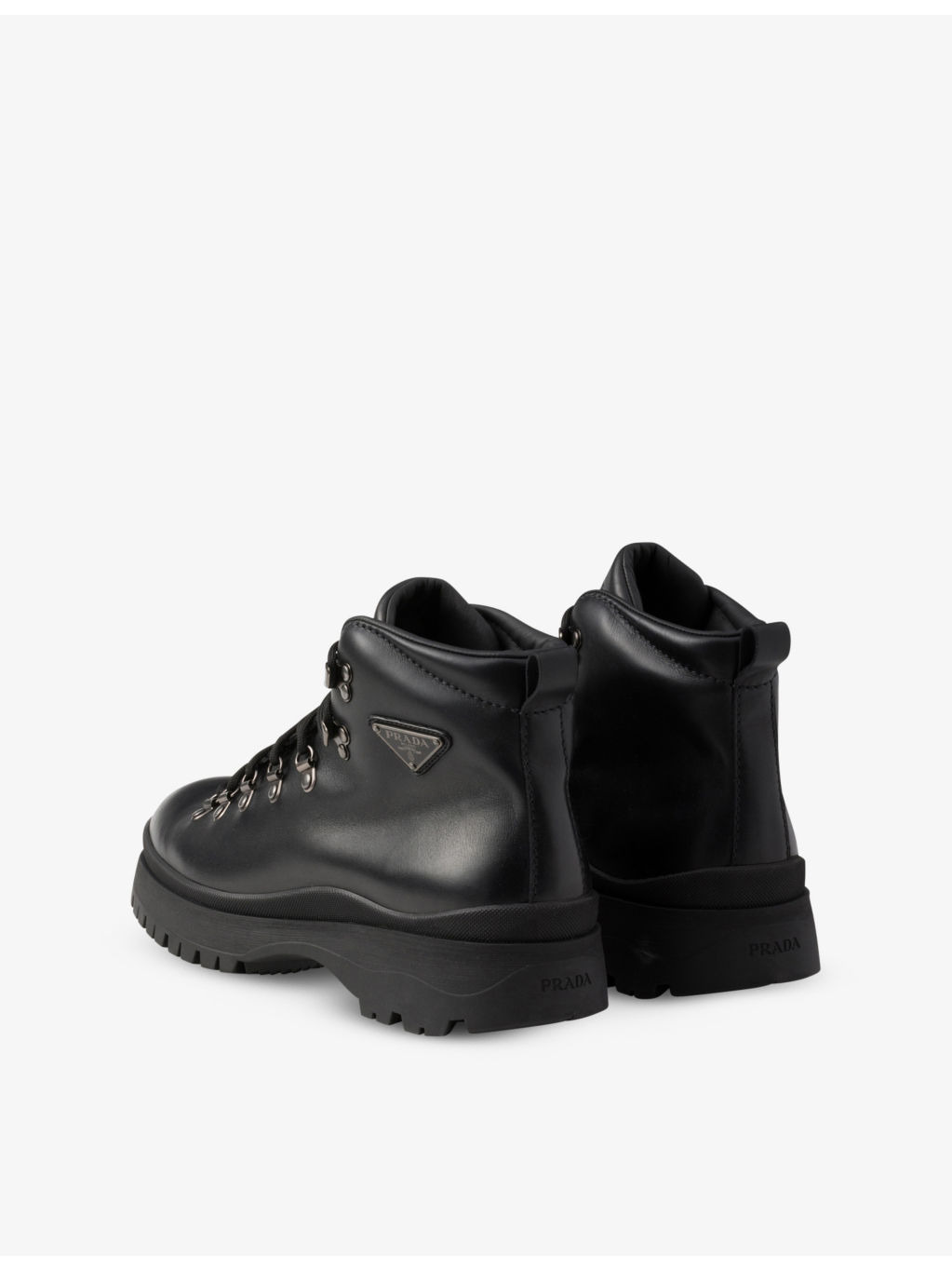 Brixxen triangle-plaque leather ankle boots - 4