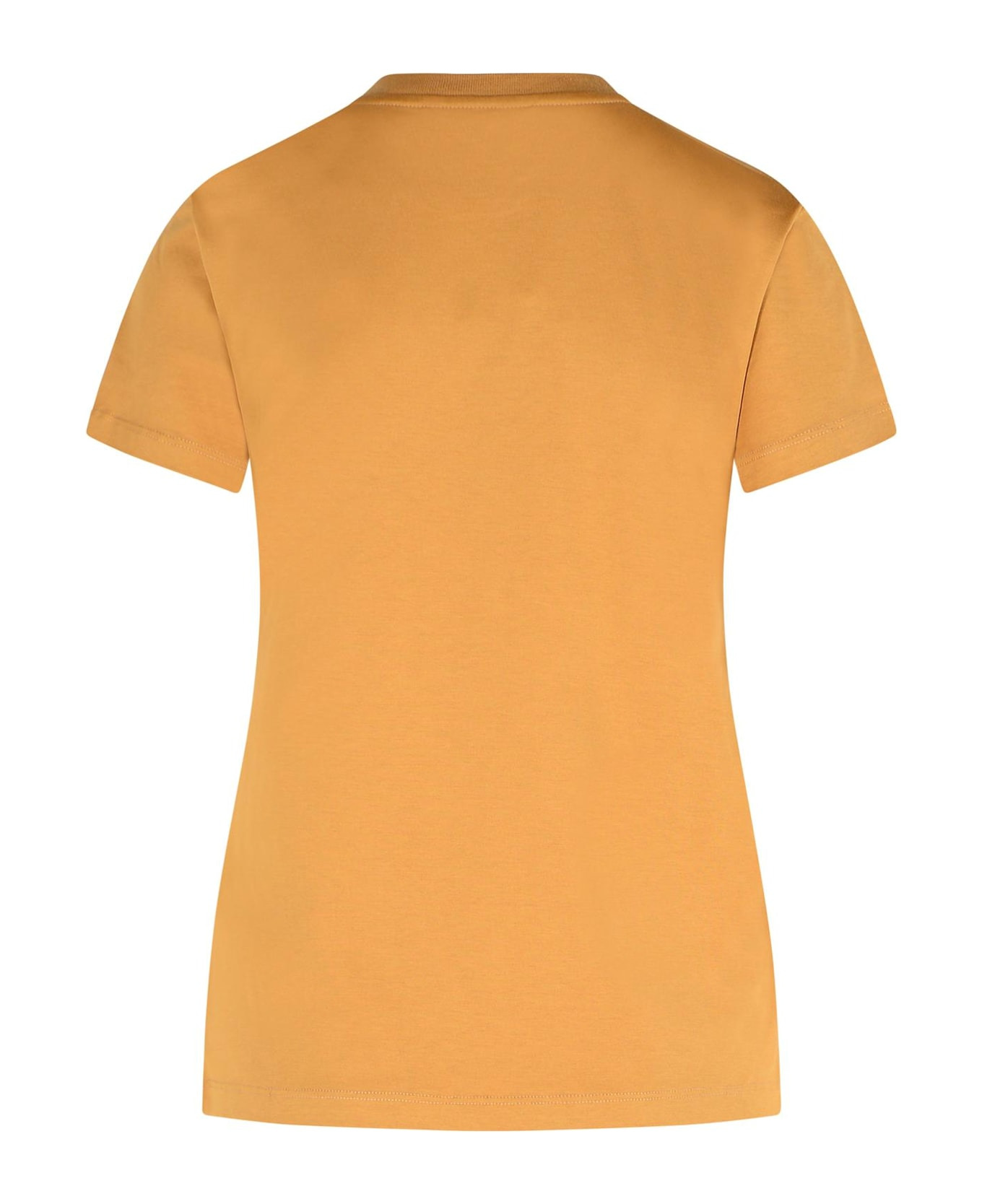 'papaia' Camel Cotton T-shirt - 3