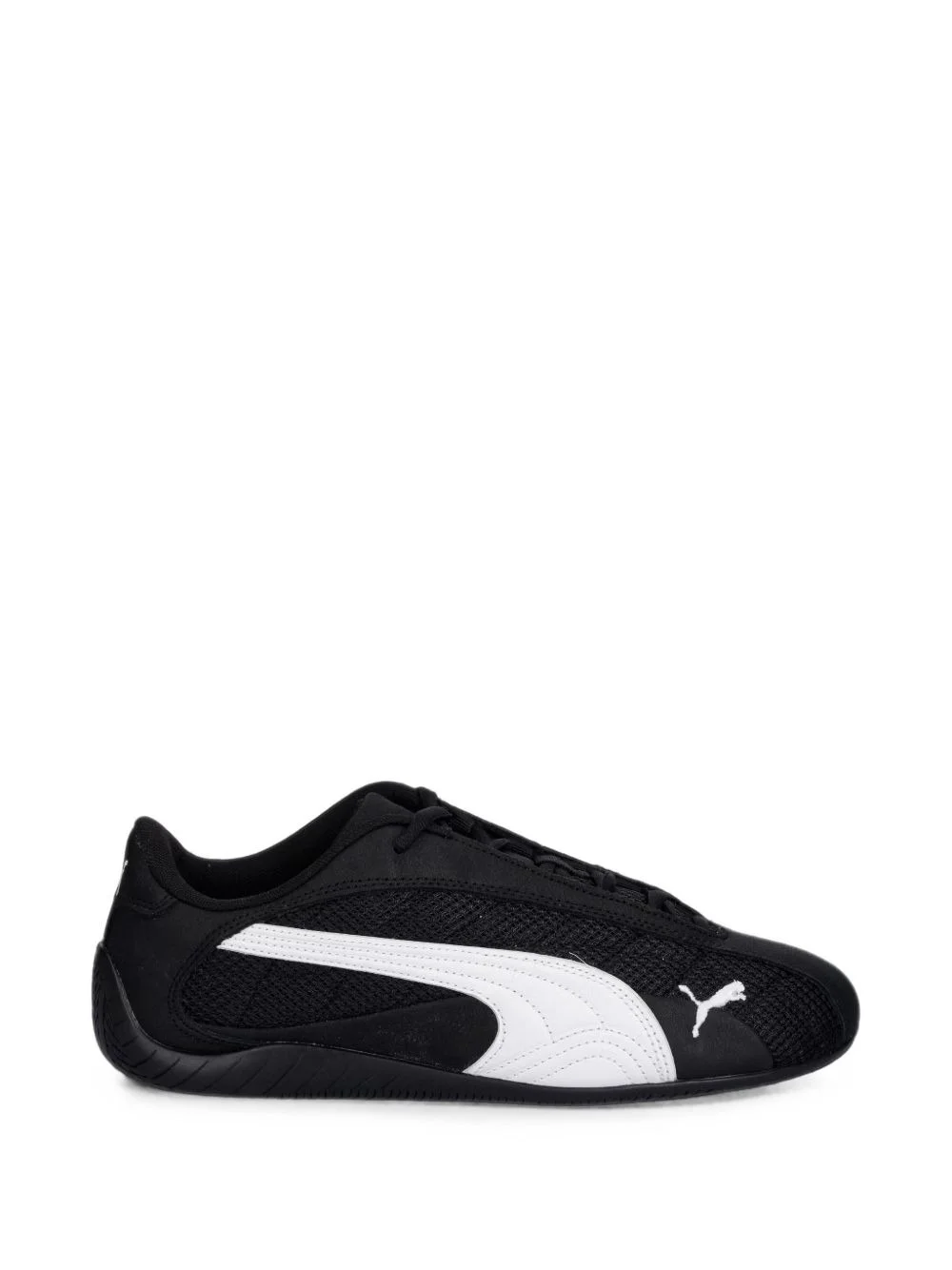 logo-patch mesh sneakers - 1