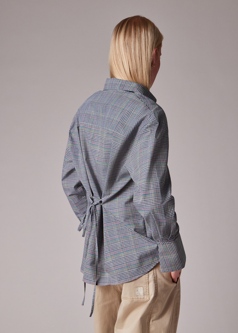 Women's Multicolour Check Shirt 7