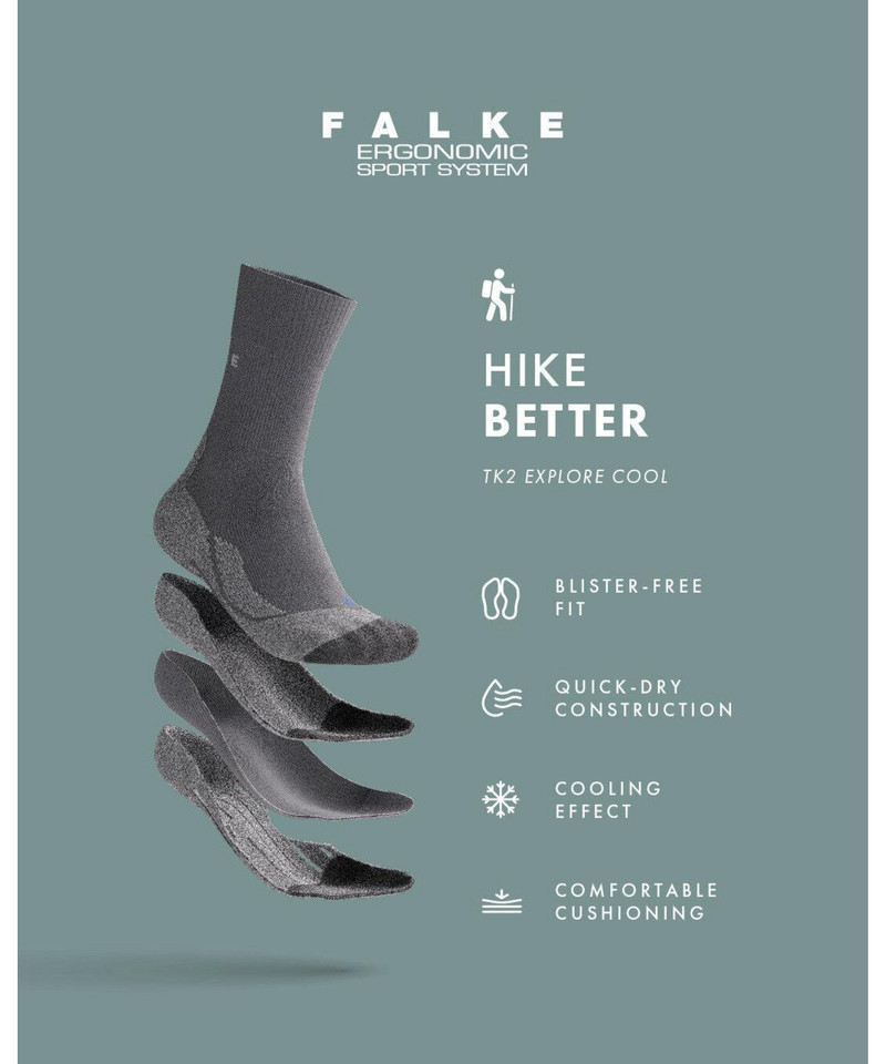 TK2 Explore Cool Men Trekking Socks 7