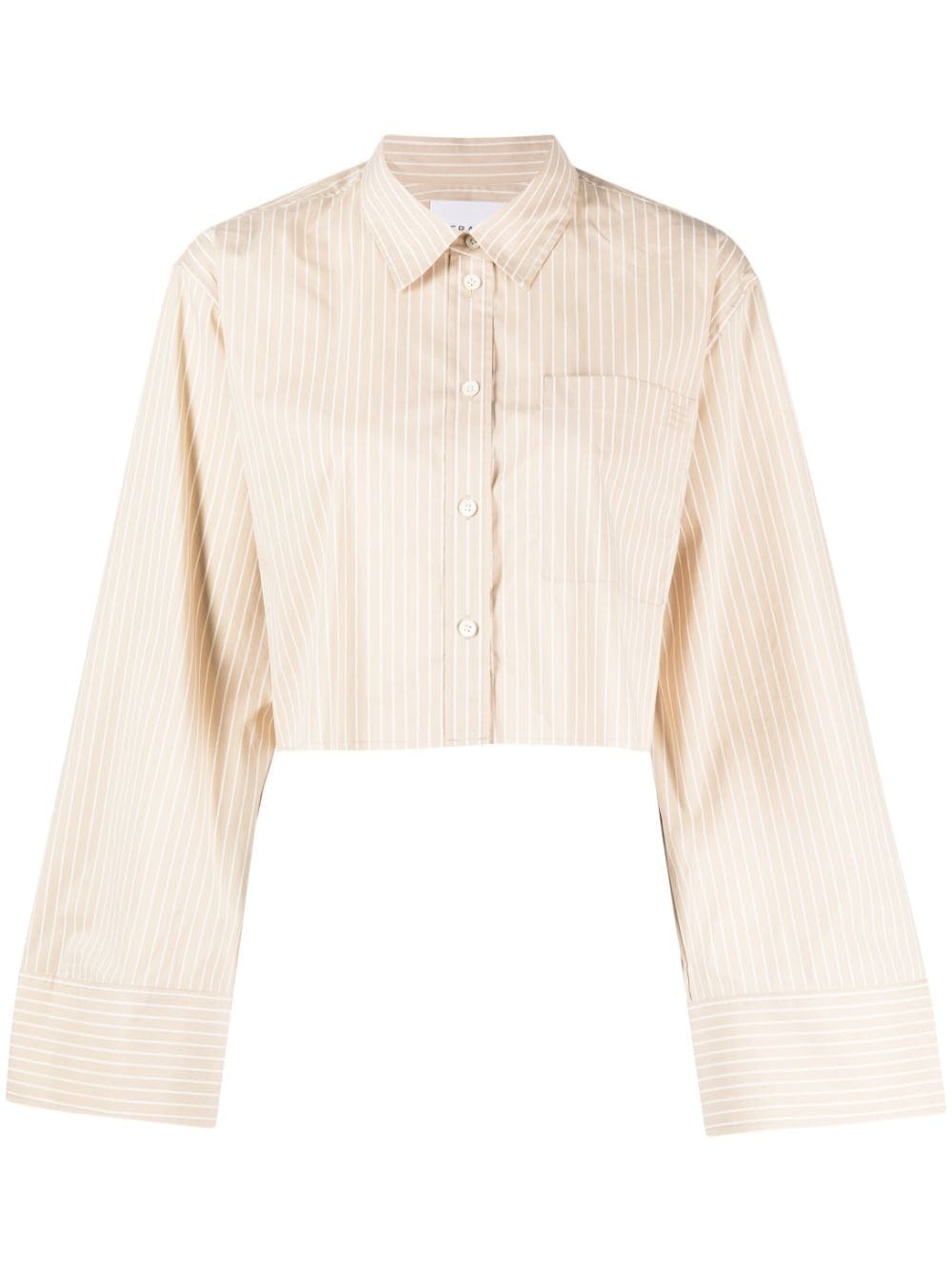 classic-collar long-sleeve shirt - 1