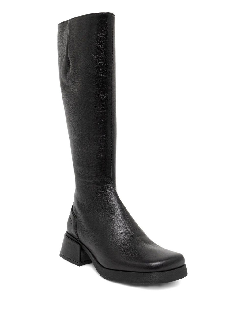 MIISTA 45mm Brunildha square-toe knee-high boots outlook