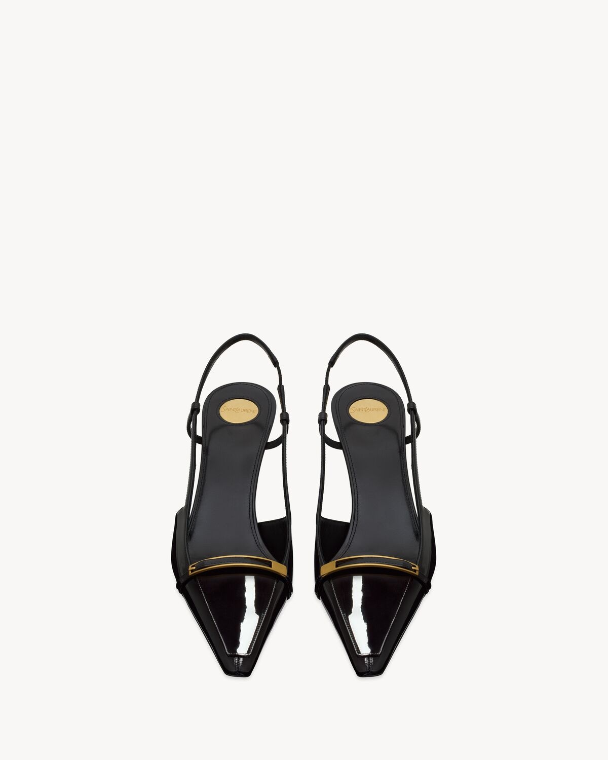 JACQUELINE SLINGBACK PUMPS IN PATENT LEATHER - 2