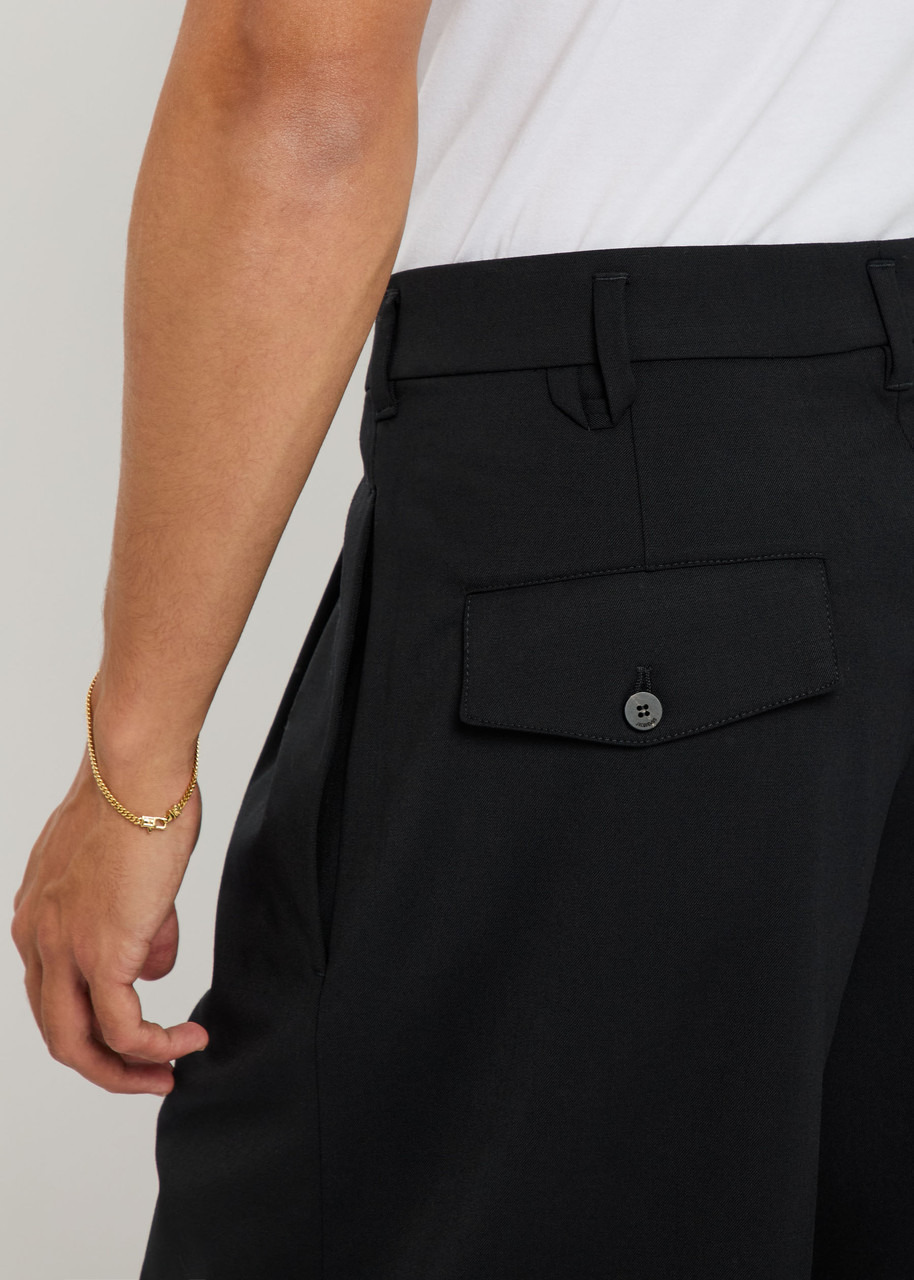 Jacquemus Le Short Ovalu Wool-blend Shorts - 5