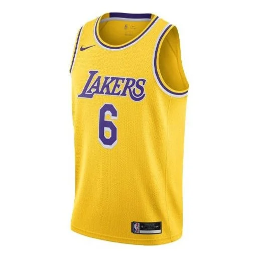 Nike x NBA LA Lakers Jerseys 'LeBron James 6' CW3669-738 - 1