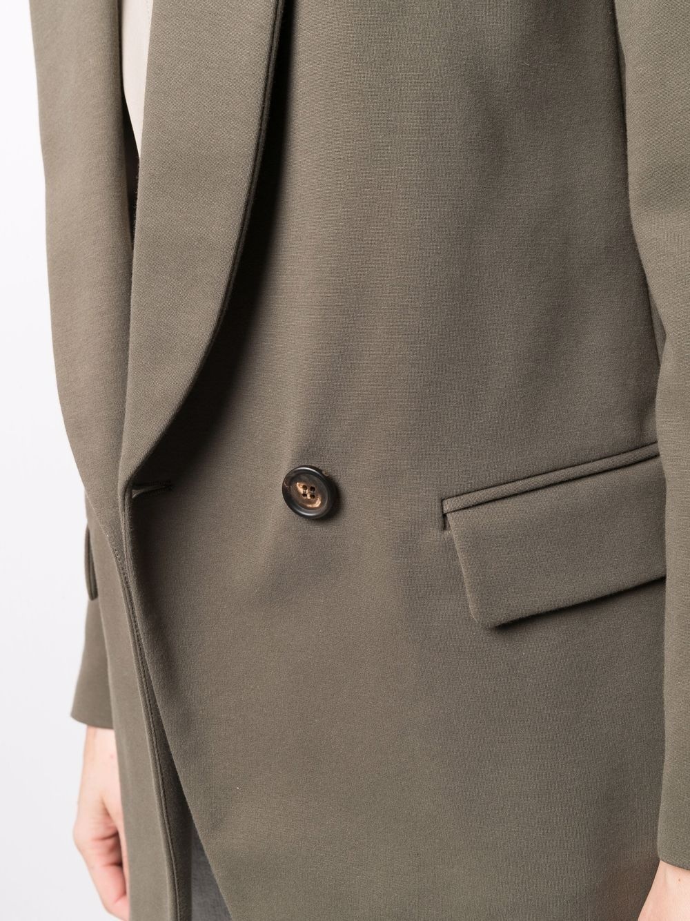 tailored-cut single-breasted blazer - 5