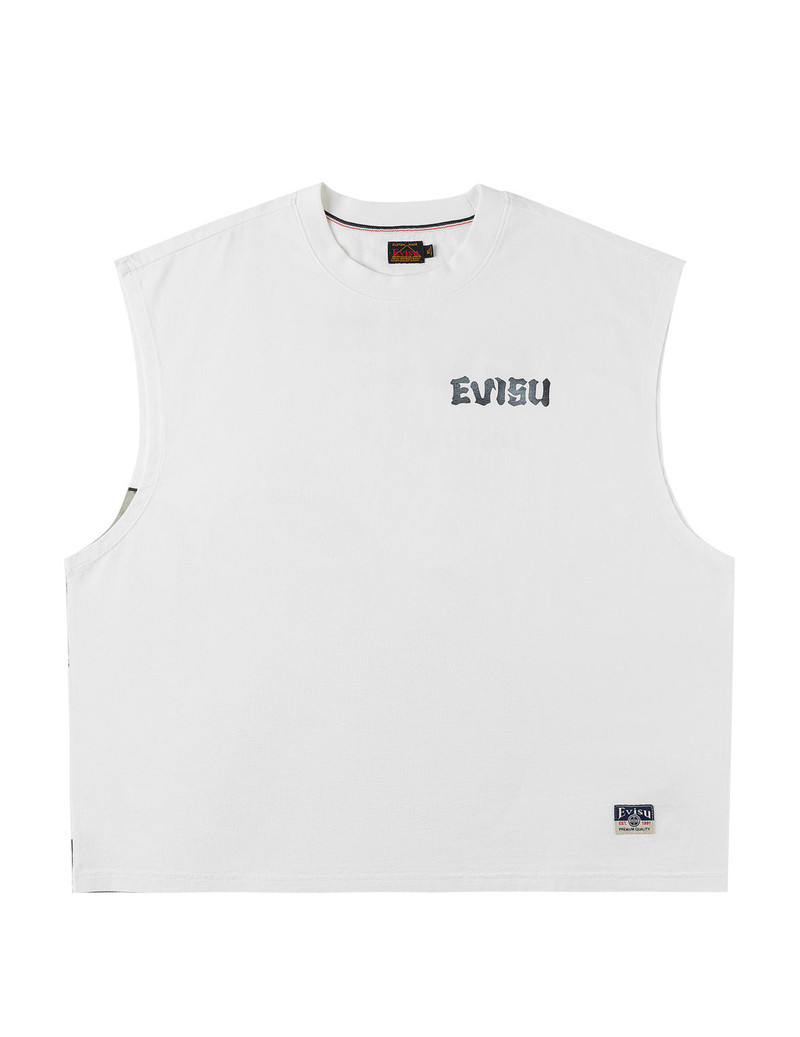 EVISU Japanese Toys Kite Print Tank Top outlook