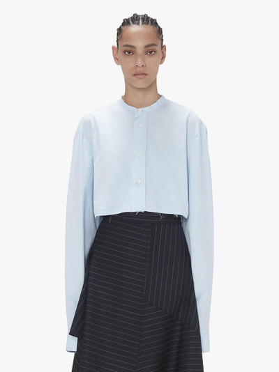 JW Anderson RAW EDGE CROPPED SHIRT outlook