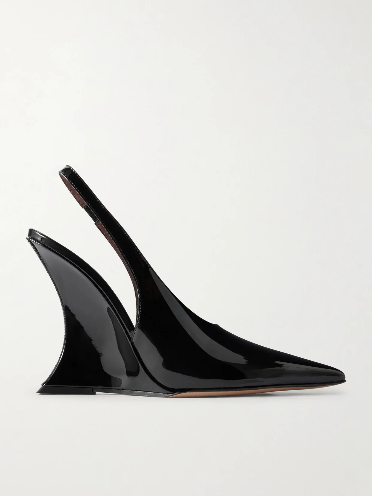 Nina Patent-leather Slingback Pumps - 1