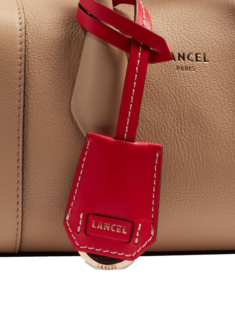 leather top-handle bowling bag 3