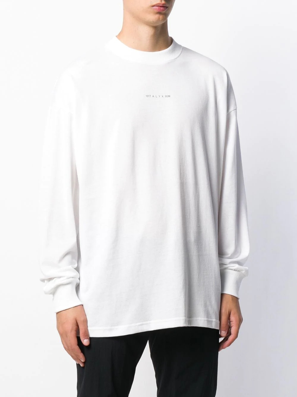 logo long-sleeve top - 3