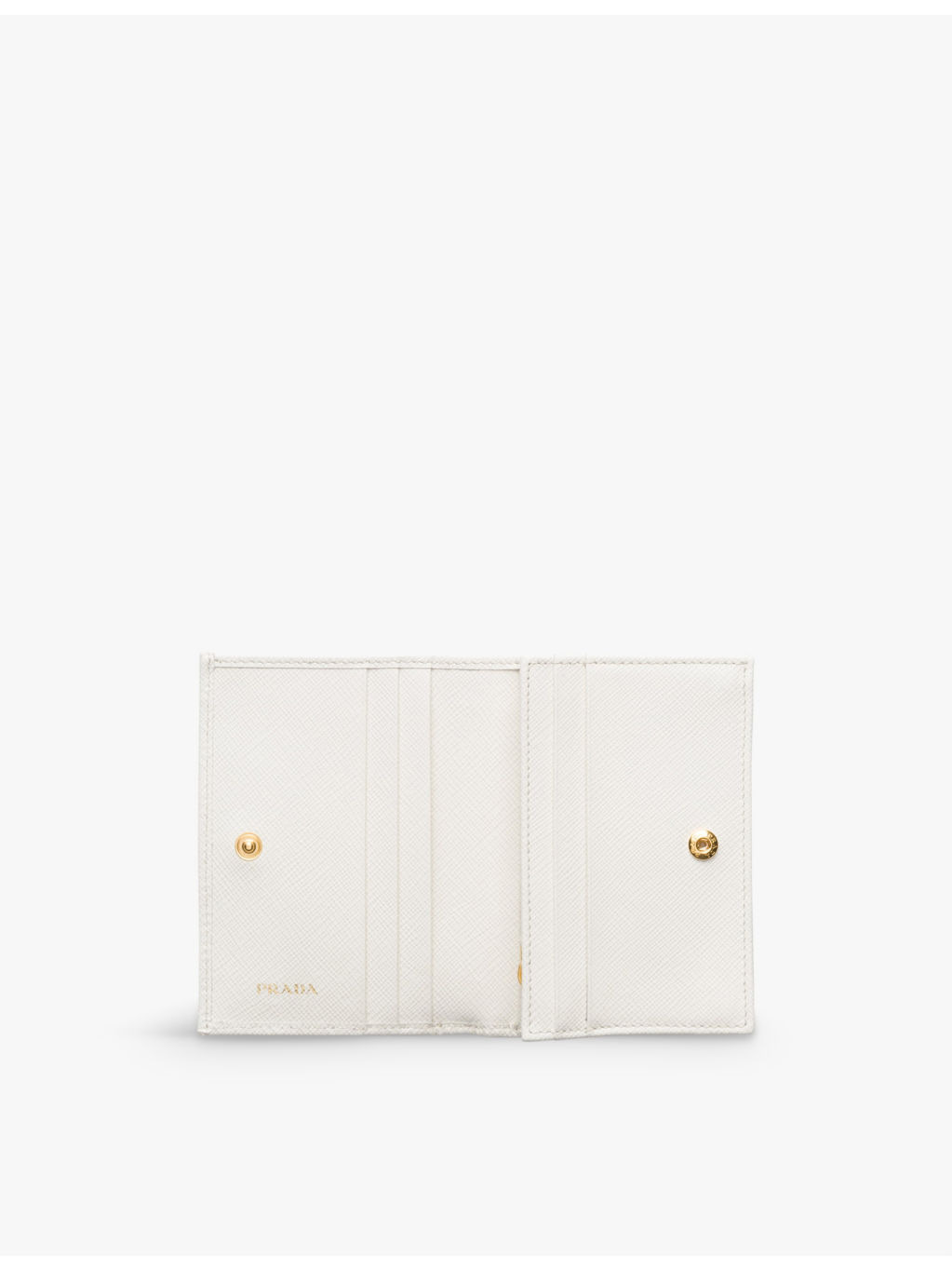 Logo-plaque small leather wallet - 2