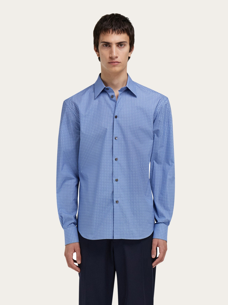 FERRAGAMO Ferragamo Monogram shirt outlook