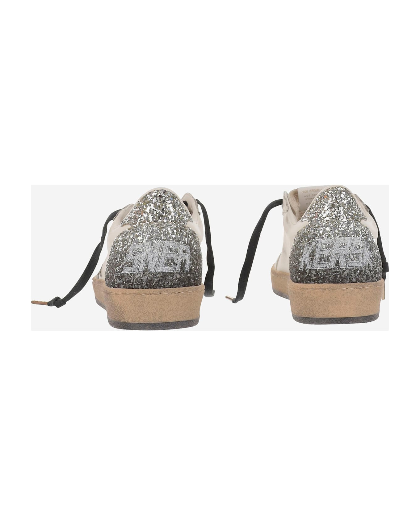 Ball Star Sneakers With Glitter - 4
