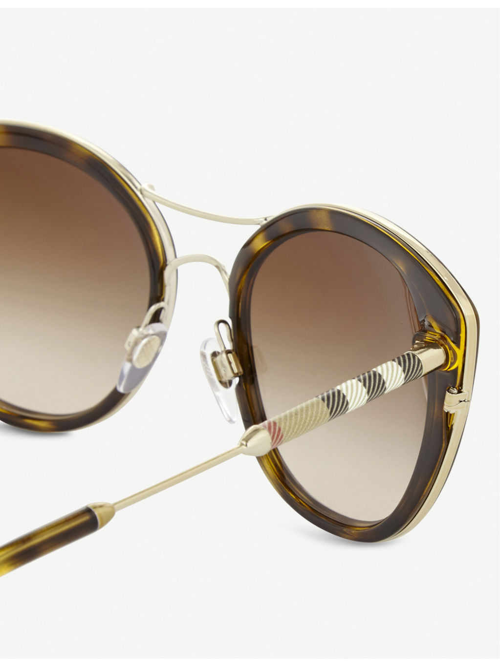 BE4251 round havana sunglasses - 4