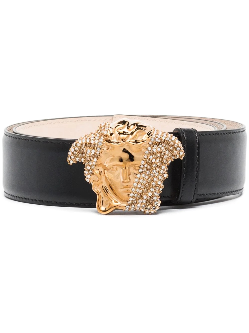 La Medusa crystal-embellished belt - 1