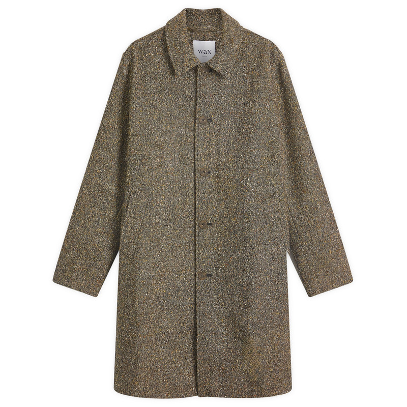 Wax London Stan Tweed Coat 1