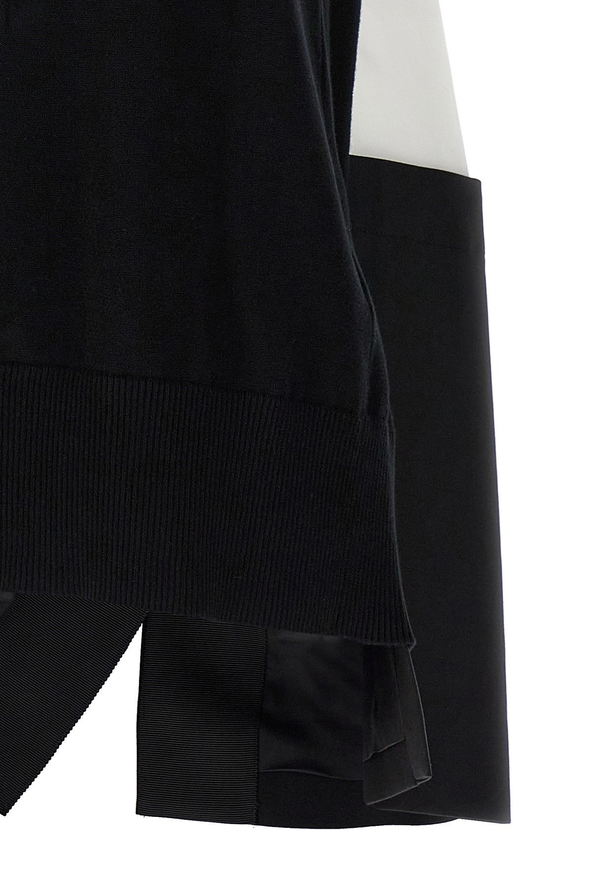 Sacai Women Patchwork Sweater - 4