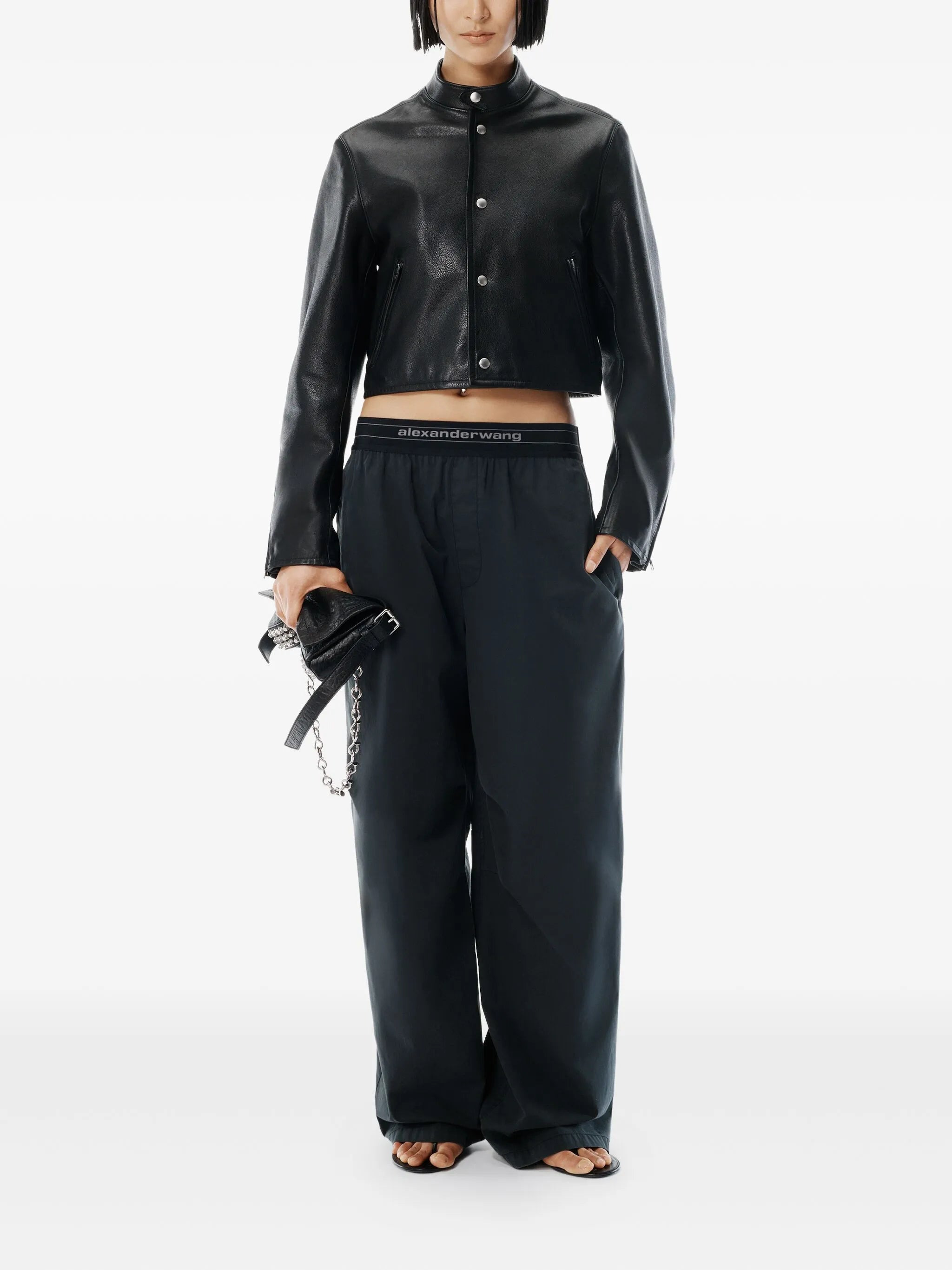 Alexander Wang Mid-rise Logo Trousers - 3