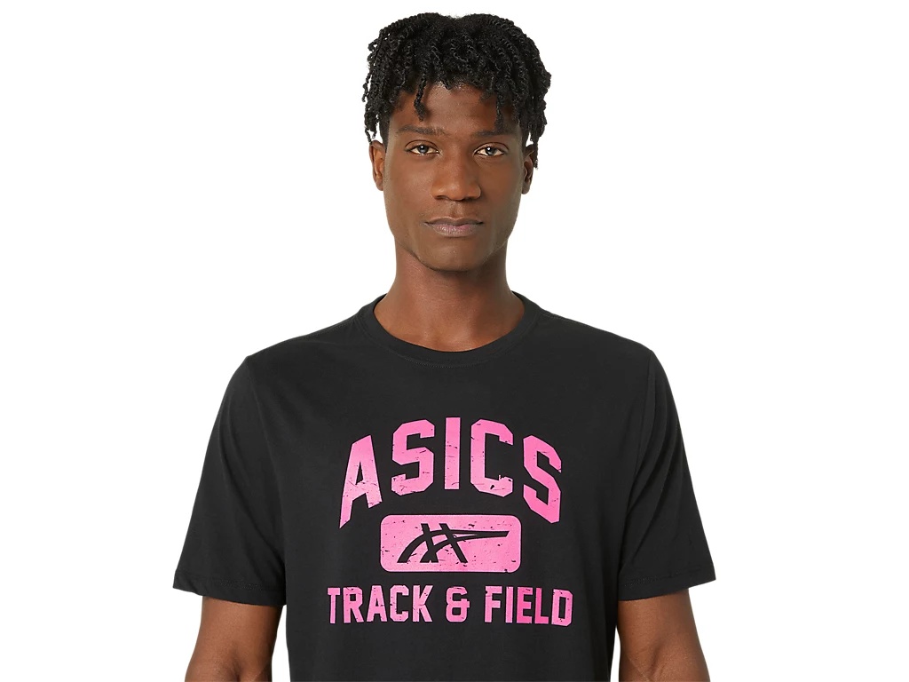 ASICS UNISEX TRACK AND FIELD GRAPHIC TEE - 4