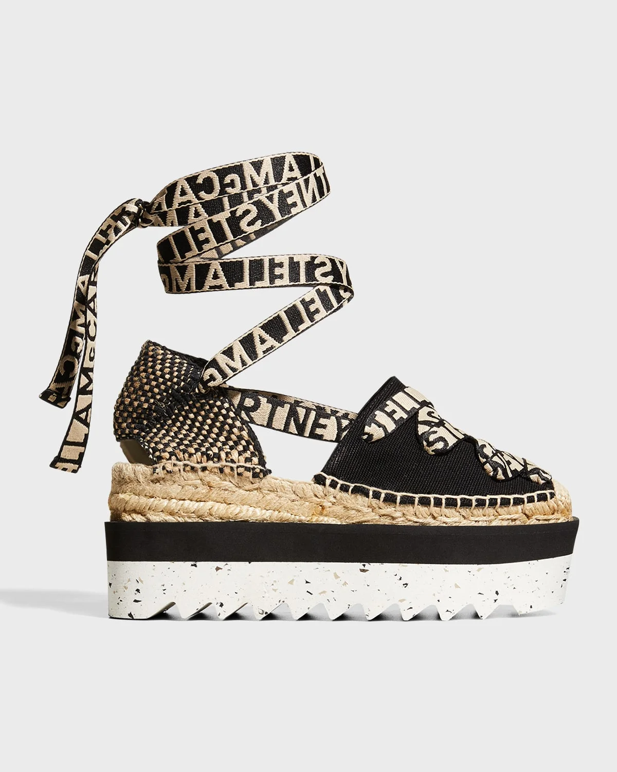 Gaia Organic Canvas Espadrille Sandals - 1