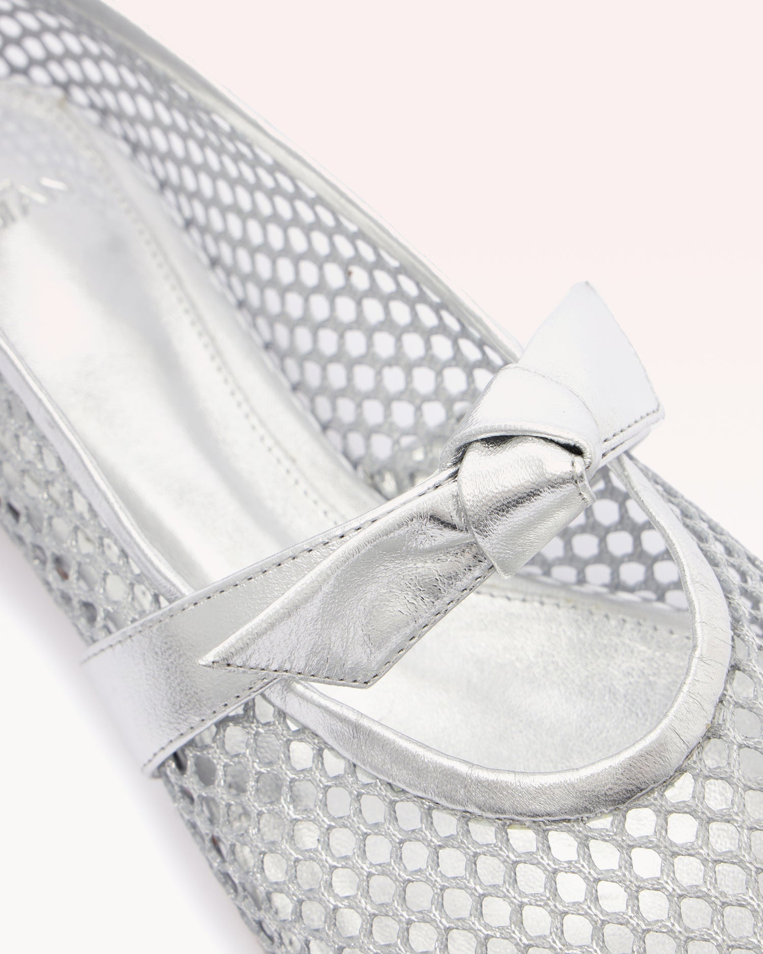 CLARITA BALLERINA MESH SILVER - 4
